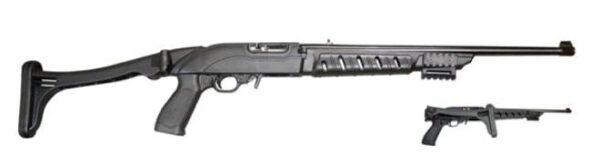 Ruger 10/22 Tactical Folding Stock – Black Polymer