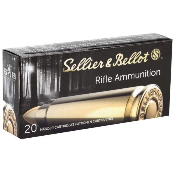 https3A2F2Fmedia.chattanoogashooting.com2Fimages2Fproduct2FZYSB764B2Fsellier2526BellotRifle_1 Sellier & Bellot Rifle Ammunition 7x64mm 173 gr SPCE 770 fps – 20/box