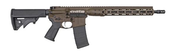 icdir5pbc16mlc6d9 LWRC IC DI 5.56 NATO 16.1 inch M-LOK Patriot Brown