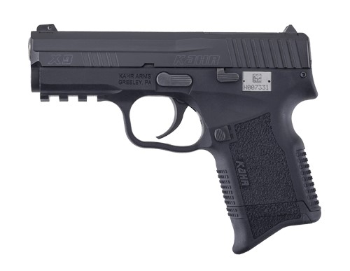 kax98f22 KAHR ARMS X9 9mm 3.54 in Black Optics-Ready Pistol (2)10rd