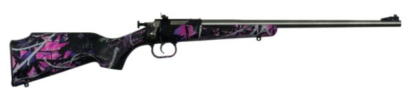 Davey Crickett Crickett .22 LR 16.12 in Muddy Girl