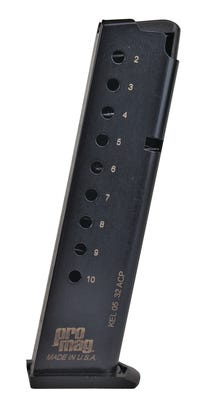 kel05aadb ProMag Kel-Tec P-32 Magazine .32 ACP 10-Round Blued Steel