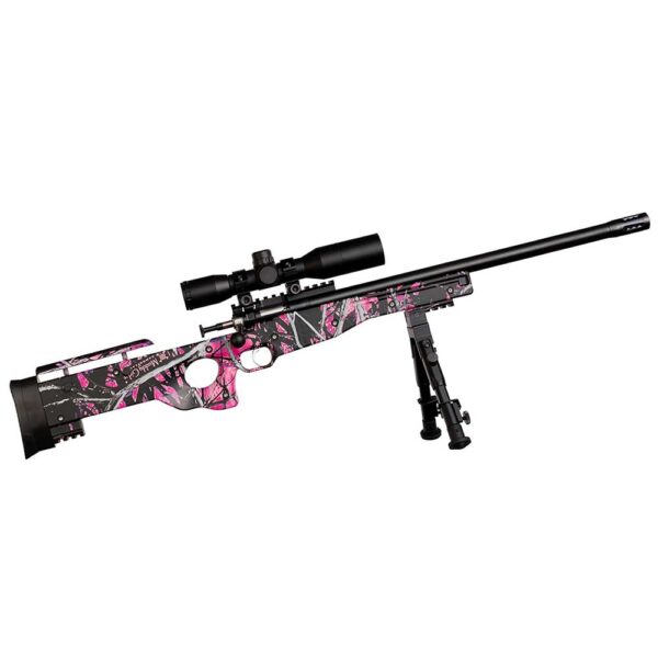 Keystone Crickett KSA2148 Precision .22 LR 16.12 in Muddy Girl