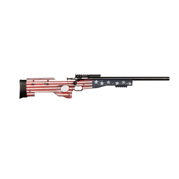 ksa2150og128b Keystone Crickett CPR .22 LR 16.10″ Threaded Old Glory