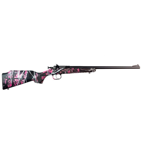 ksa2160muddygirlcamobluedgen2baf1 Keystone Crickett .22 LR 16.12in Single-Shot – Muddy Girl