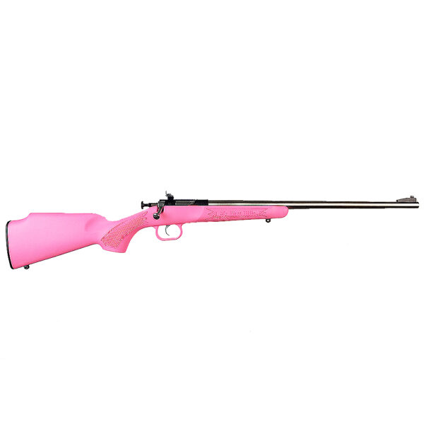 ksa2221pinksyntheticss3db9 Keystone Crickett .22 LR 16.12 in Pink Stainless Single Shot
