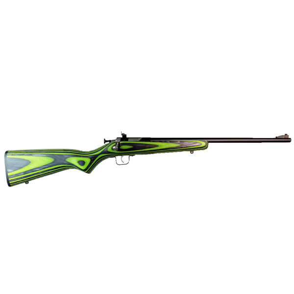 ksa2231greenblacklaminateblued9d3e Keystone Crickett KSA2231 .22 LR 16.12 in Blued Laminate