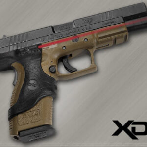 Crimson Trace Lasergrips 0120701 for Springfield XD, Red Laser