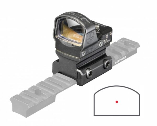 Leupold DeltaPoint Pro 2.5 MOA with AR Mount Matte Black