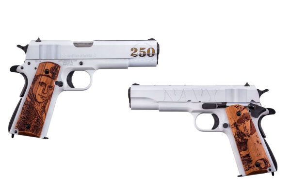 navy1911b829 Auto-Ordnance Thompson 1911A1 Navy 250th .45 ACP 5″ 7rd