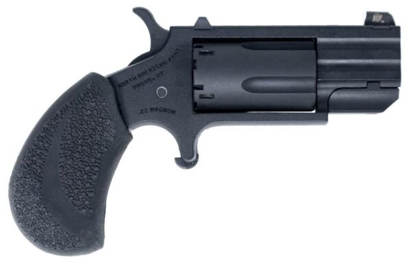 northamericanarmspug119595 NAA Pug Mini-Revolver .22 LR/.22 Mag 1″ Dot 5-Round