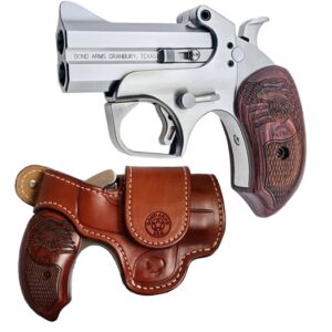BOND ARMS Patriot .45 LC/.410 3″ Stainless Rosewood