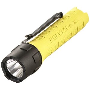 Streamlight PolyTac X USB 600 Lumen Flashlight, Yellow