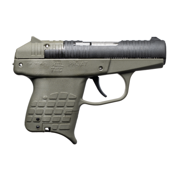 pr3at10rdgreenf71b KELTEC PR-3AT .380ACP 10+1 BLK/GRN
