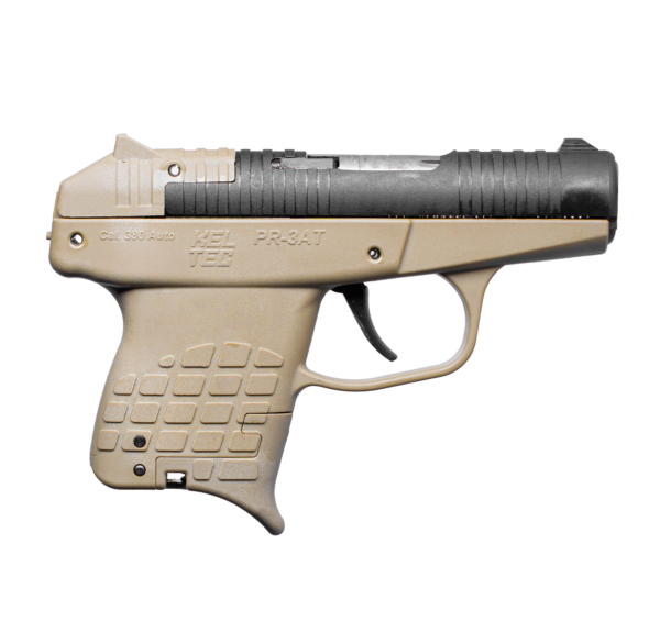 pr3at10rdtaneddb KELTEC PR-3AT .380ACP 10+1 BLK/TAN