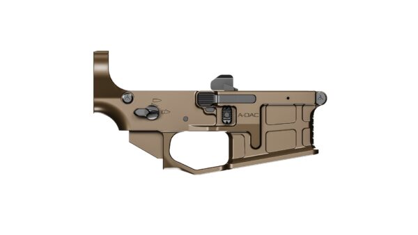 r038981da Radian Weapons A-DAC 15 Lower Receiver, Radian Brown Cerakote
