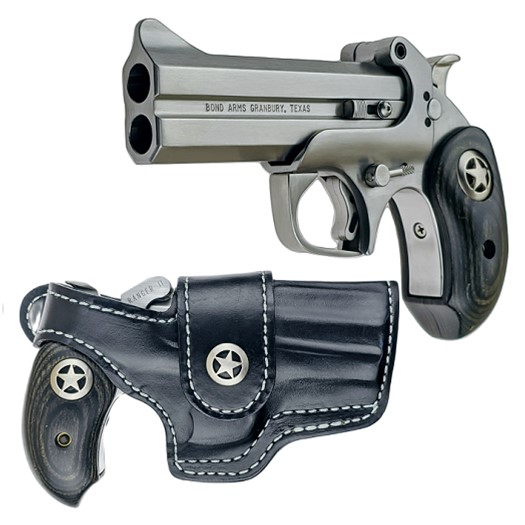 rangeriiedc4 Bond Arms Ranger II Derringer .45 LC/.410 4.25-inch Stainless