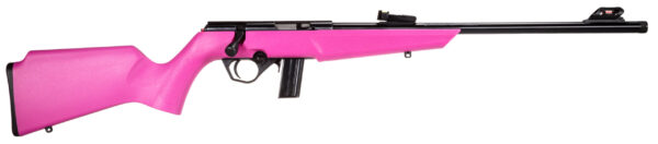 Rossi_RB22L1611P_R Rossi RB22 Compact Bolt-Action Rifle – .22 LR – Pink/Black