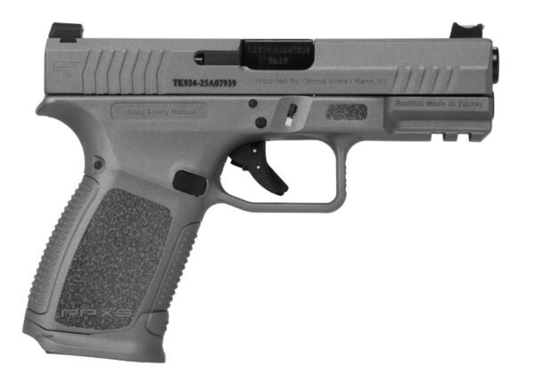 GFORCE ARMS RPX3C9 9MM 4″ GRY FULL 15+1
