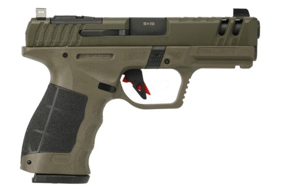 sar9cg3oda3be SARSILMAZ SAR9 C Gen3 Compact 9mm 4″ OD Green