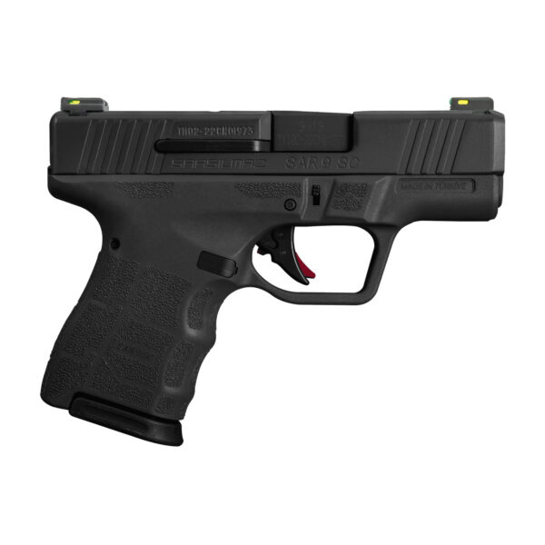 SAR Arms SAR9 SC 9mm 3.3″ 12+1 Black Optic-Ready