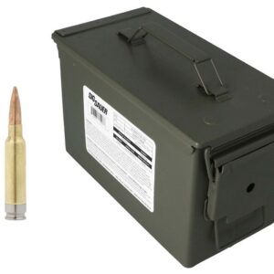 SIG SAUER 6.8×51 Hybrid Ball 113gr 460‑Rd Ammo Can
