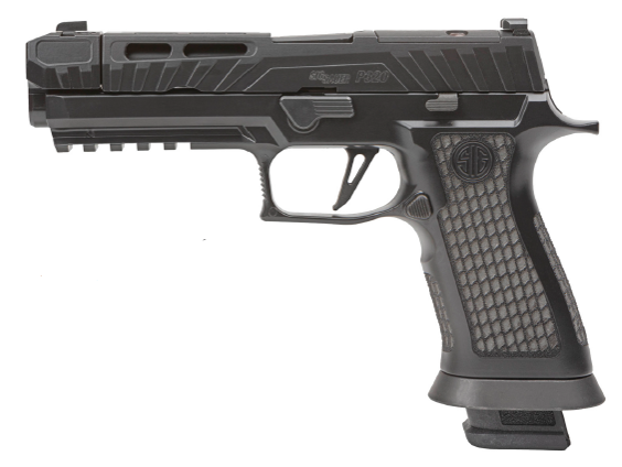 sip320v00402ef Sig Sauer P320 Spectre Comp Blackout 9mm 4.6″ Threaded