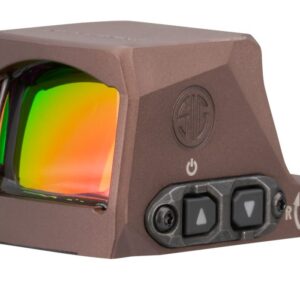 SIG Sauer ROMEO-X Enclosed Compact Reflex Sight, 1x24mm, FDE