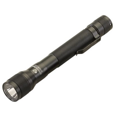 Streamlight Jr. LED Black Flashlight, AA Dual-Fuel