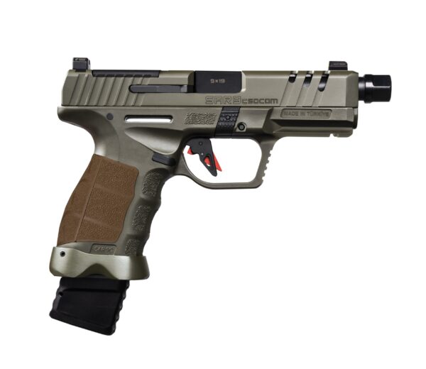 socomcod72de-scaled-1 SAR Arms SAR9C SOCOM Compact 9mm OD Green
