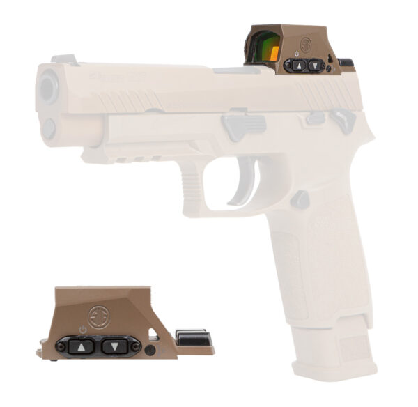 sorm1700595b SIG SAUER ROMEO-M17 Pistol Optic, Coyote Tan, 1x24mm