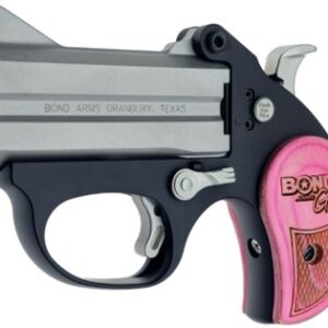 Bond Arms Stinger Girl .380 ACP 3-inch Stainless, Pink Wood Grips