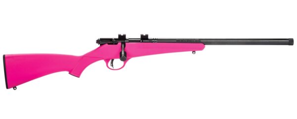 sv13835 Savage Rascal FV-SR .22 LR 16.125in Pink Synthetic
