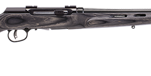 Savage A22 Target Thumbhole .22 LR 22″ 10rd Gray Laminate