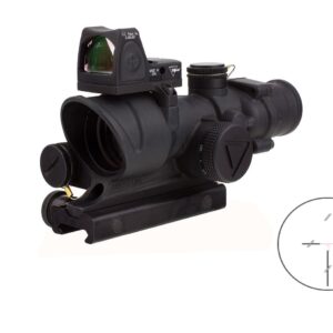 Trijicon ACOG 4X32 .223 LED Red Crosshair w/ TA51 & RM06