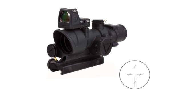 ta02c100564cd23 Trijicon ACOG 4X32 .223 LED Red Crosshair w/ TA51 & RM06