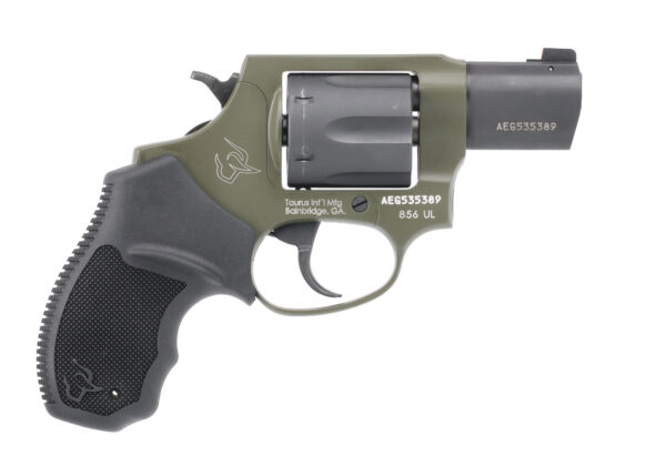 ta856odulnsright1fef Taurus 856 Ultra Lite 2″ .38 Special Revolver, ODG