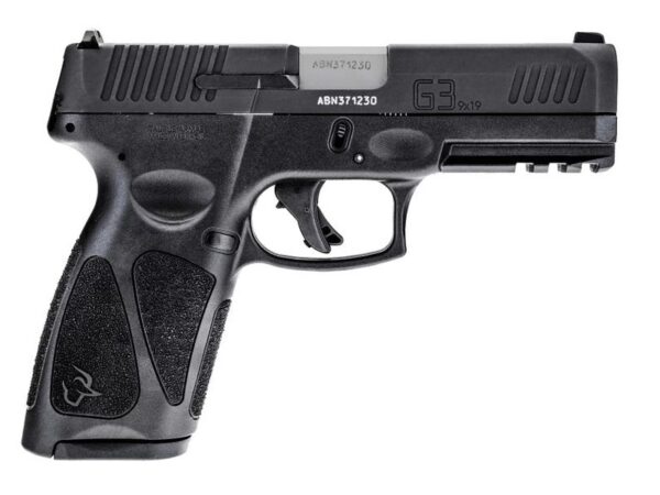 Taurus G3 SR Full-Size 9mm, 4-inch Barrel, Matte Black/Matte Stainless