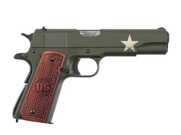 Auto-Ordnance Tanker 1911 .45 ACP 5″ OD Green 7+1