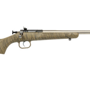 Davey Crickett Crickett Gen2 .22 LR 16.1in Stainless Tan