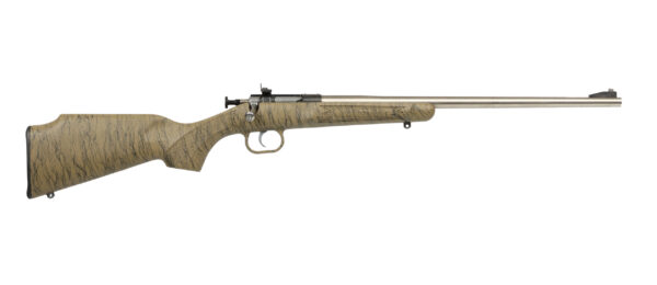 tanright8c73-scaled-1 Davey Crickett Crickett Gen2 .22 LR 16.1in Stainless Tan