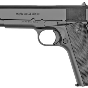 Tisas 1911A1 Service .45 ACP 5in Black Cerakote