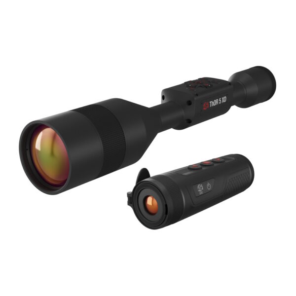 tiwst51275a8851 ATN THOR 5XD 3-30X Thermal Scope & BlazeTrek Monocular