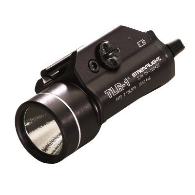 Streamlight TLR-1 Rail-Mounted Weapon Light, Black
