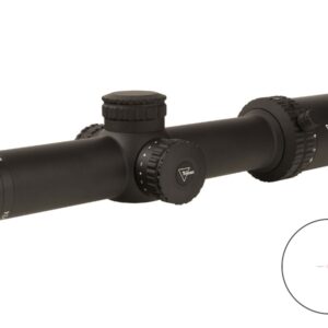 Trijicon Credo 1-6×24 FFP 30mm MRAD Red Segmented Circle