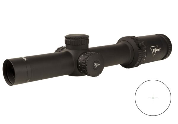 trcr624c2900024fd61 Trijicon Credo 1-6×24 FFP 30mm MRAD Green
