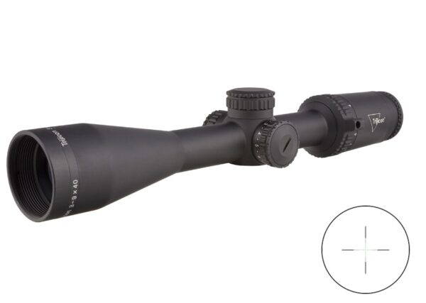 trcr940c2900042cf04 Trijicon Credo 3-9x40mm Matte Black 1-inch MIL-Square