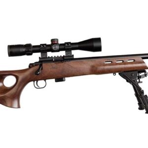 Davey Crickett 722 Varmint .22 LR 20″ 7+1 Thumbhole Walnut