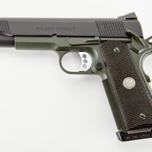 Wilson Combat CQB .45 ACP 5″ 8+1 Black/OG Green