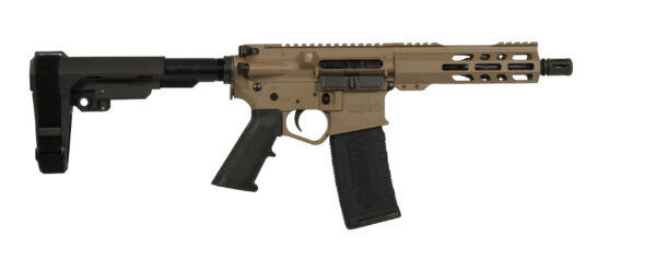wise0004fdeshort74c3-scaled-1 Wise Arms WA-15B 5.56 NATO 7.5in FDE SBA3 Pistol